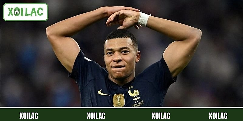Mbappe có tên đầy đủ Kylian Mbappe Lottin